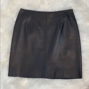 Neto leather Mini skirt